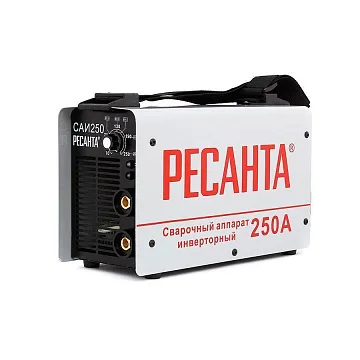картинка Сварочный аппарат инверторный САИ 250 Ресанта  являющийся официальным дистрибьютором в России 