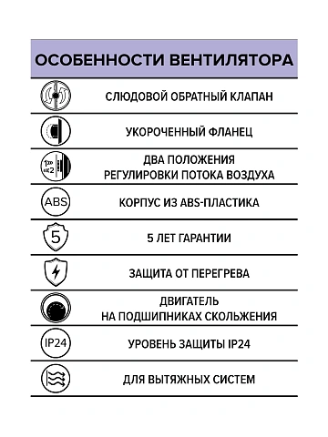картинка Вентилятор накладной DISC D125 ERA DISC 5C 