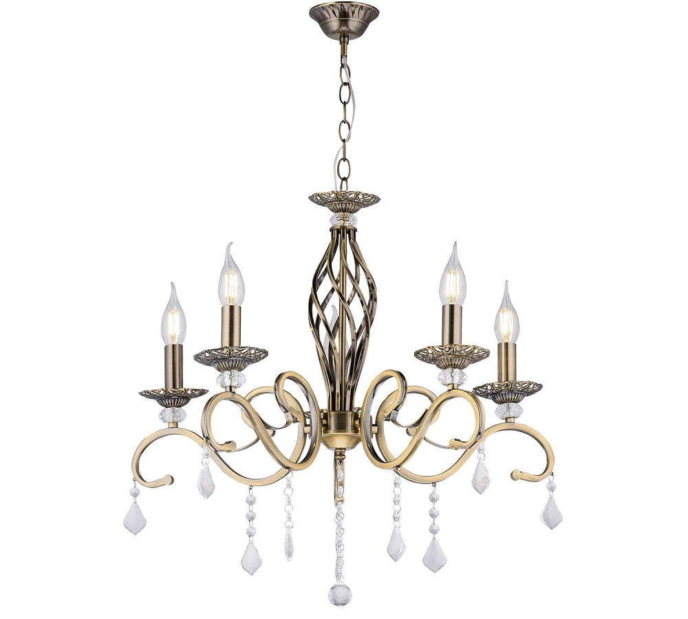 Люстра 1208/5 AB Veneto Luce от гипермаркета ТАТАЕВ