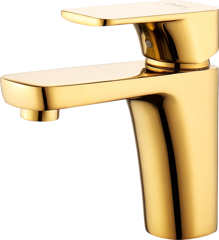 картинка Смеситель для раковины, золото D&K DA1432103 