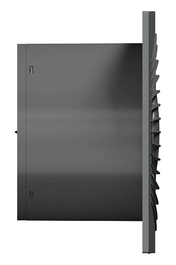 картинка Вентилятор накладной SLIM D125 Gray metal DICITI SLIM 5C gray metal  являющийся официальным дистрибьютором в России 
