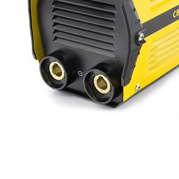 картинка Аппарат инвертор дуговой сварки DS-230 Compact 230 A ПВ 70%, диам.эл 1,6-5 мм Denzel 94374  являющийся официальным дистрибьютором в России 