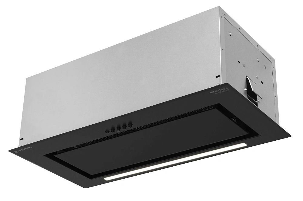 картинка Вытяжка полновстраиваемая SmartBox60BK Power 