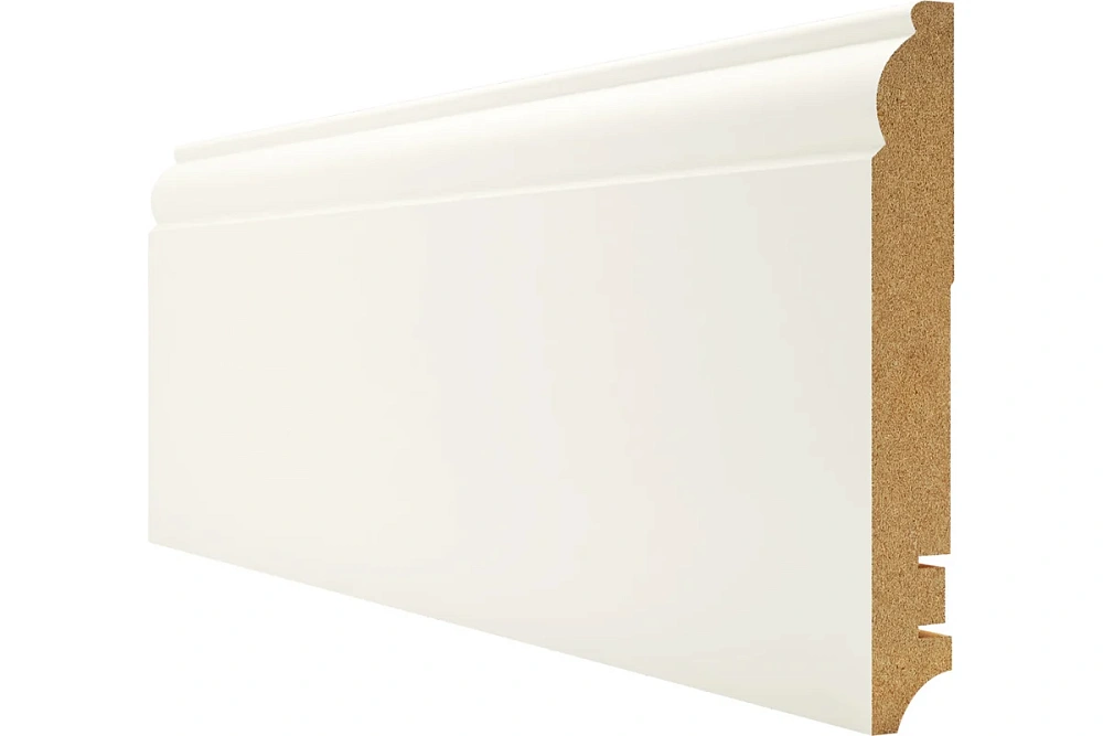 картинка Плинтус декоративный МДФ Astro Ral 1013 глянец 10см*16мм 