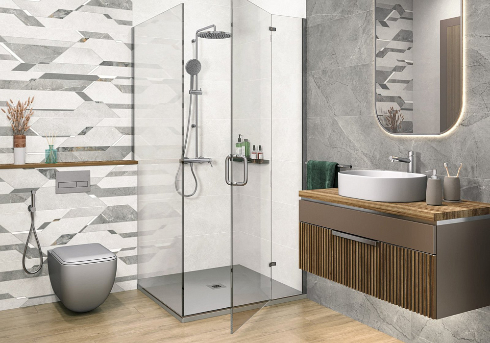 картинка Образец керамогранита с наклейкой Milton SSGFA2090MLT04R 20*90 