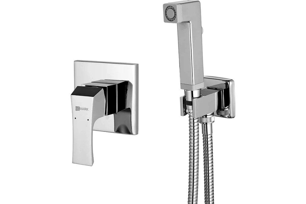 картинка Смеситель Unit встраиваемый хром LM4519C Lemark 