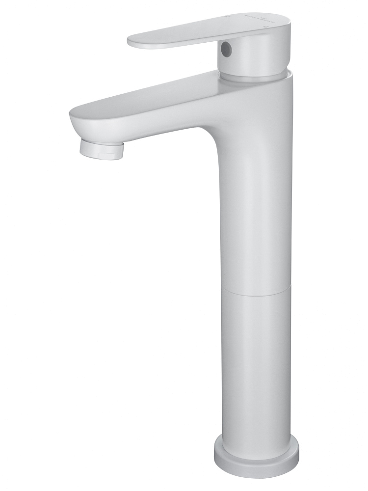 картинка Смеситель для раковины WW-A40232-MW высокий белый матовый Wonzon & Woghand 