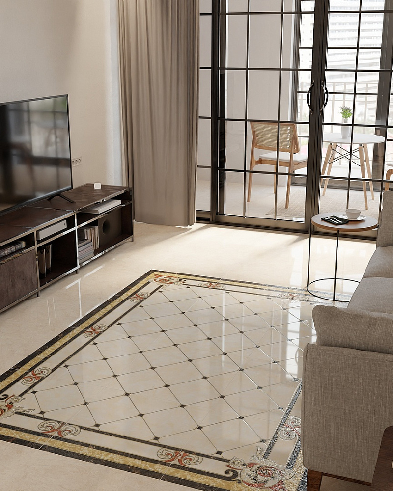 картинка Керамогранит OHG 6432A-1 Beige д/пола угол 60*60см (нов) 