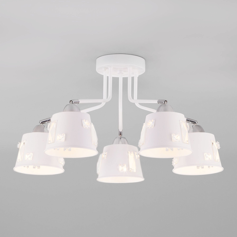 Люстра Strotskis подвесная 70105/5 белый от гипермаркета ТАТАЕВ