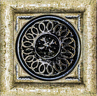 картинка Декор керамический ADY 1892 золото 9*9см 