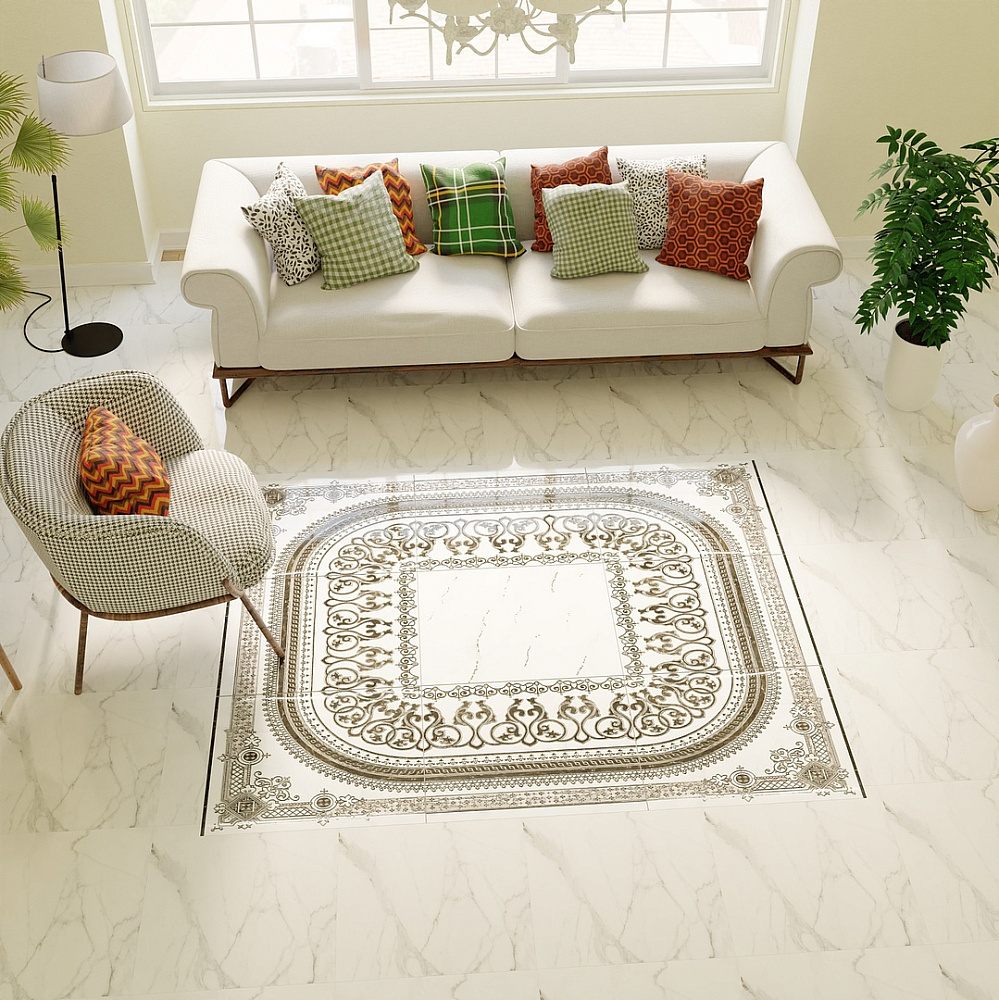 картинка Керамогранит PGS 0191-A д/пола бордюр 60*60см (1.44м2/4шт) 