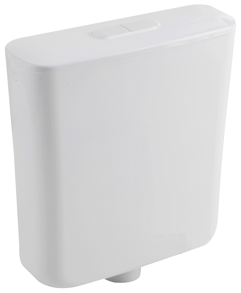 картинка Бачок пластиковый с соединительной трубой AZ-217 350*115*365 Azario 