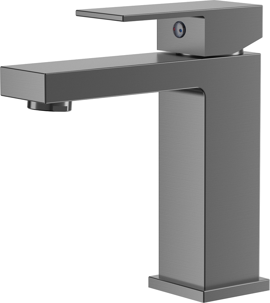 картинка Смеситель для раковины Bayern Liszt серый графит DA1512106 D&K 
