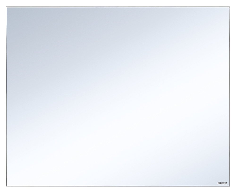 картинка Зеркало Марс 100 в черном матовом профиле Misty 