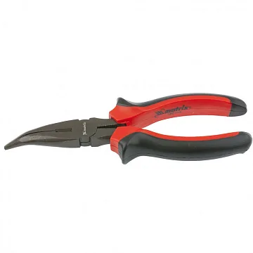 картинка Длинногубцы изогнутые Black Nickel Matrix 180мм 17460  являющийся официальным дистрибьютором в России 