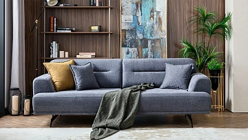 картинка Диван Aqua Three Seater HM-142 трехместный с раздвижным механизмом Weltew 