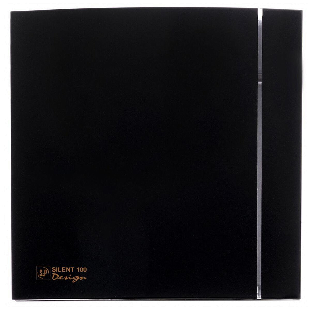 картинка Вентилятор Silent Dizain 100 черный 