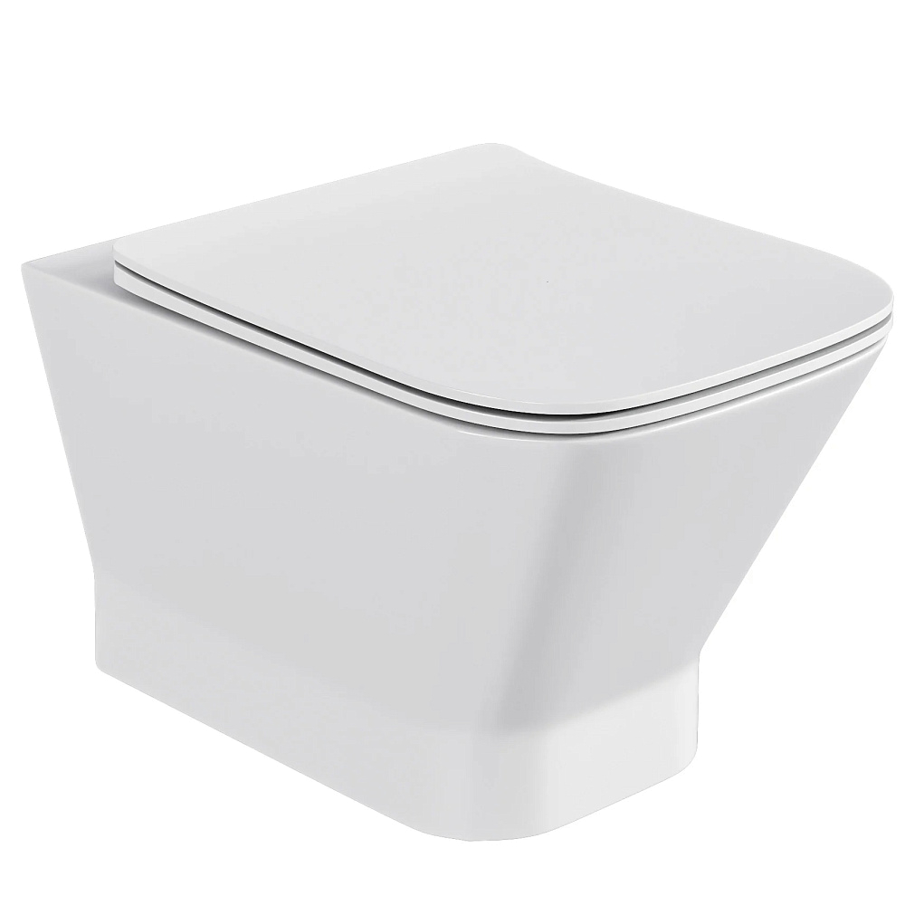 картинка Унитаз Trio подвесной сиденье ДП с микролифтом Bas 