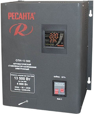 картинка Стабилизатор Ресанта СПН-5400вт  являющийся официальным дистрибьютором в России 