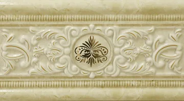 картинка Бордюр керамический Florida F1025-001B 15*25см  являющийся официальным дистрибьютором в России 