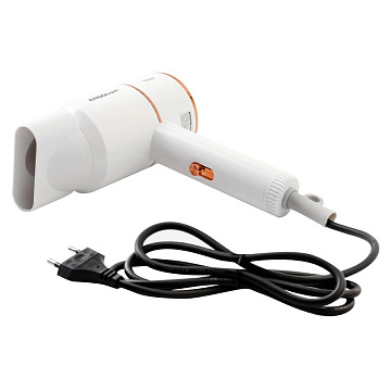 картинка Фен Ergolux ELX-HD11-C01 Белый/Золото 1200Вт  являющийся официальным дистрибьютором в России 