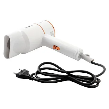 картинка Фен Ergolux ELX-HD11-C01 Белый/Золото 1200Вт  являющийся официальным дистрибьютором в России 