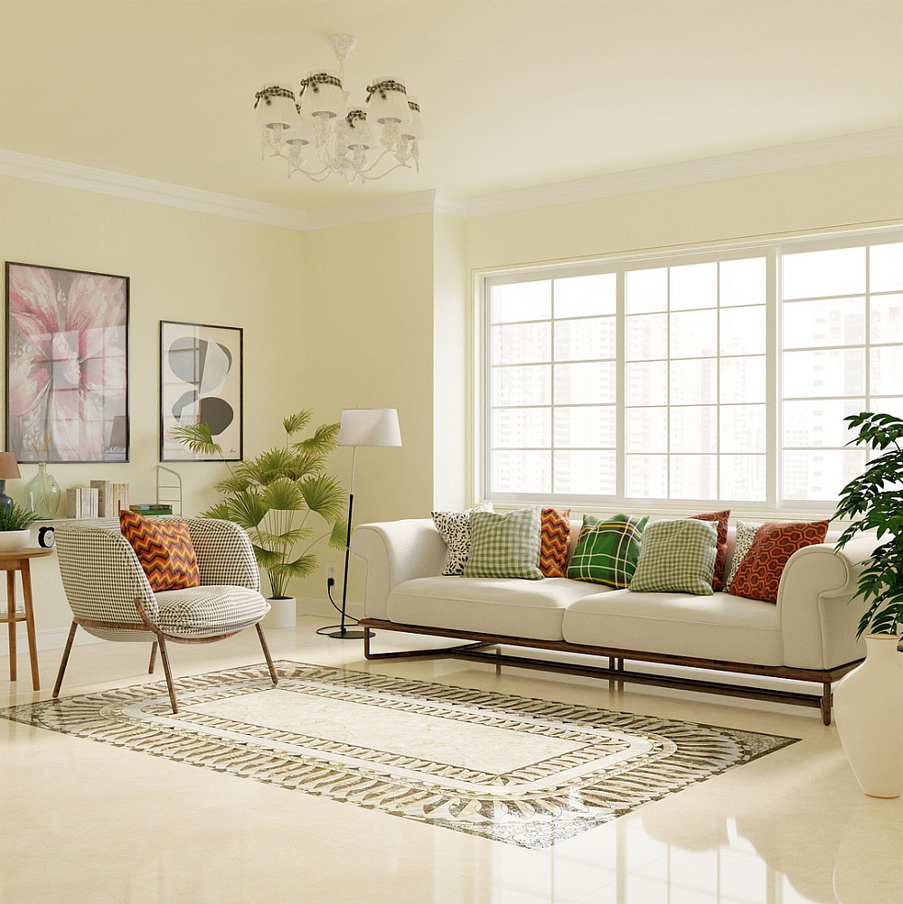 картинка Керамогранит PGKM 3554-В д/пола угол 60*60см (1.44м2/4шт) 