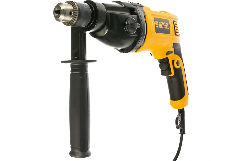 картинка Дрель ударная ID-1050-2 1050Вт 0-3000 об/мин 48000 уд/мин Denzel 26312 