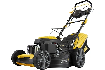 картинка Газонокосилка бензиновая GLD-520SP-VE 196см шир 52см 60л Denzel 58806  являющийся официальным дистрибьютором в России 