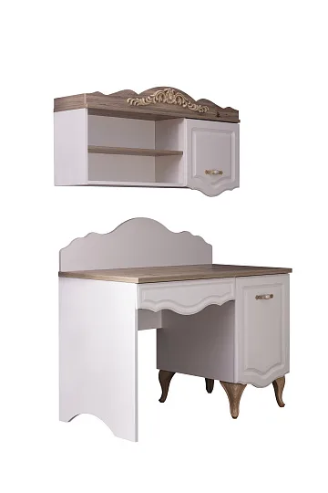 картинка Стол рабочий Balat Youngroom Cream Workstation Weltew  являющийся официальным дистрибьютором в России 