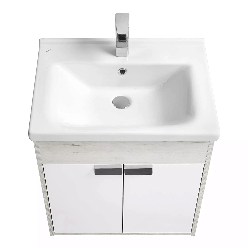 картинка Тумба Флай 60 белый дуб крафт ум. Миранда 60 Акватон 