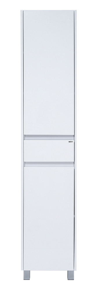 картинка Пенал Алиса 35 L 1 ящ. напольный белый Misty 