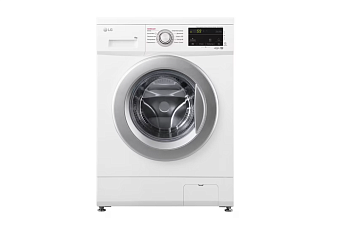картинка Стиральная машина LG F2 Y1 NS3W Белая 6кг  являющийся официальным дистрибьютором в России 