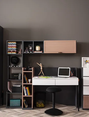 картинка Стол рабочий Avsa Young Workstation(Right Upper Block) Weltew  являющийся официальным дистрибьютором в России 
