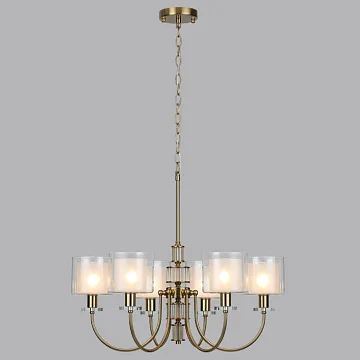 Картинка Люстра Lumion 5088/6 Saga от гипермаркета ТАТАЕВ