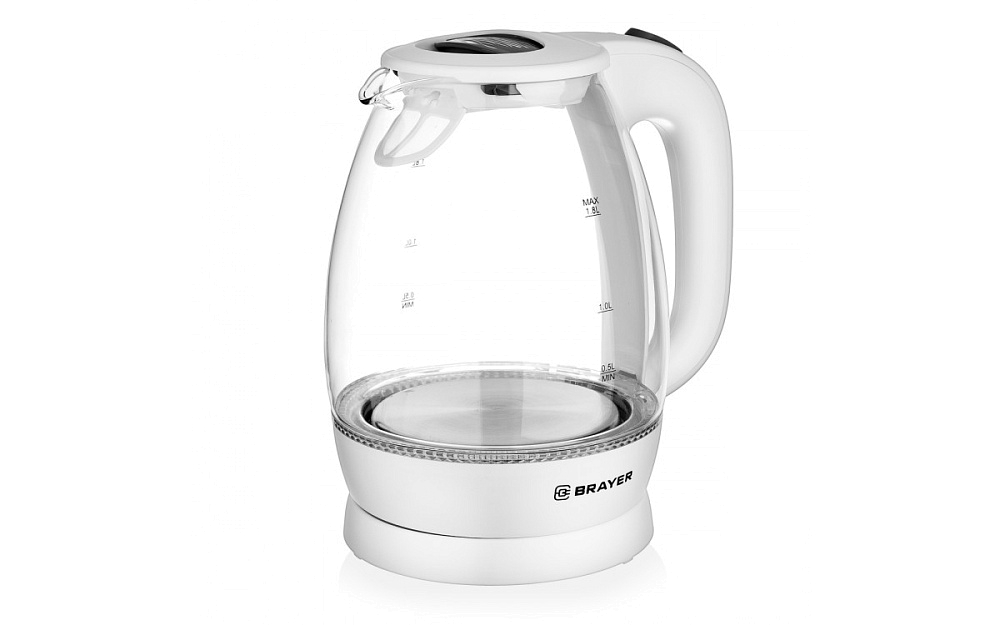 картинка Чайник электрический BRAYER BR1013 WH 