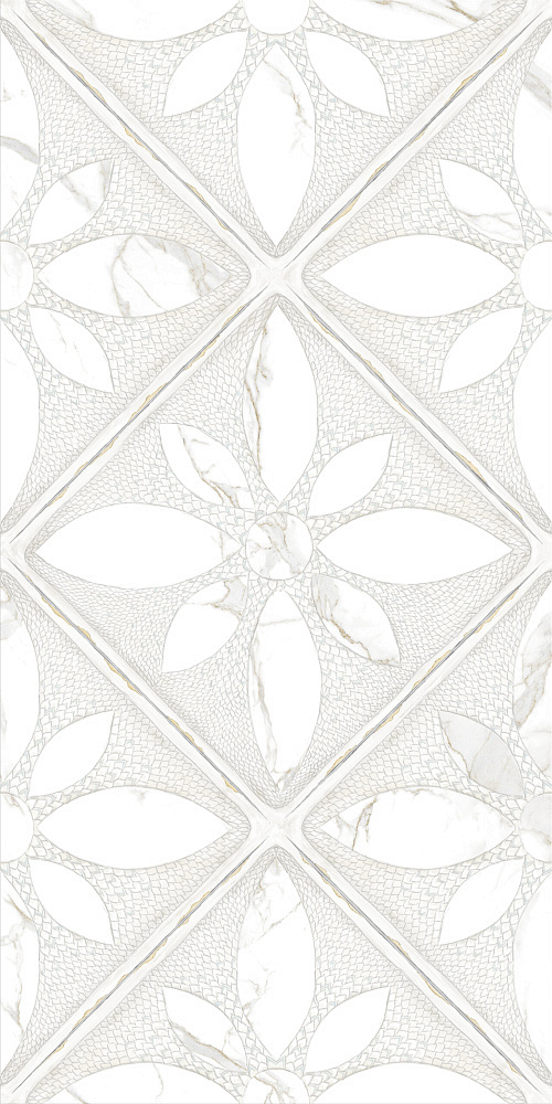 картинка Плитка керамическая Alcazar Fresco д/стен белый декор 1сорт 30*60см (1.62м2/9шт) 