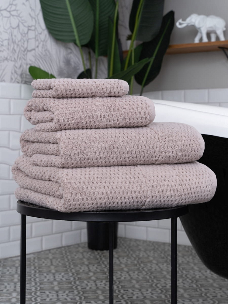 картинка Полотенце Arya 70*140 Arno коричневый 