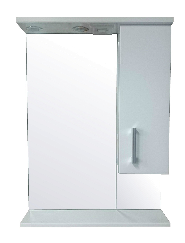 картинка Зеркало-шкаф Модерн 60 правое Loranto 