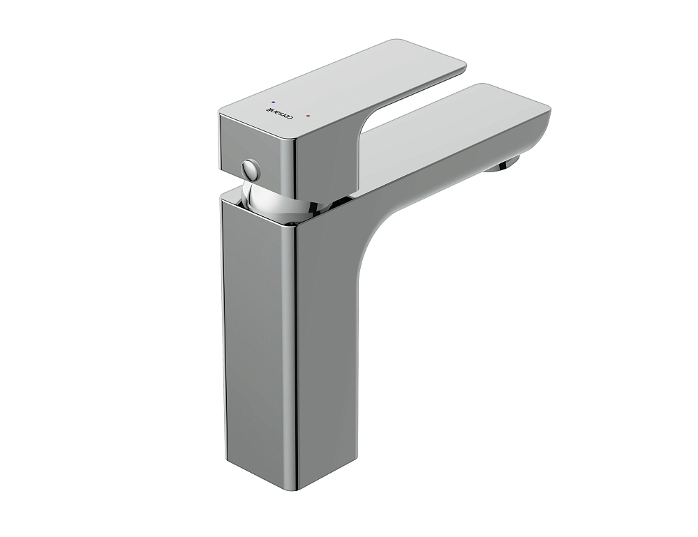 картинка Смеситель для раковины GEO однорычажный клик клак 63039 Cersanit 