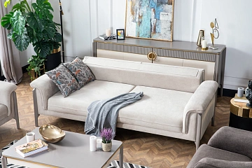 картинка Диван New Best Three Seater HM-92 трехместный с раздвижным механизмом Weltew 