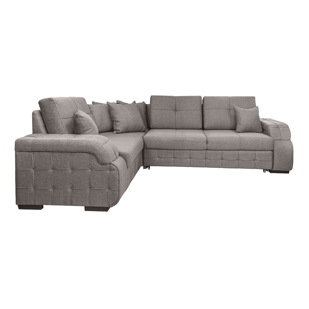 картинка Диван-кровать угловой ЛАЙТ (1У2 0кат BRAVO Grey) Milan Group 