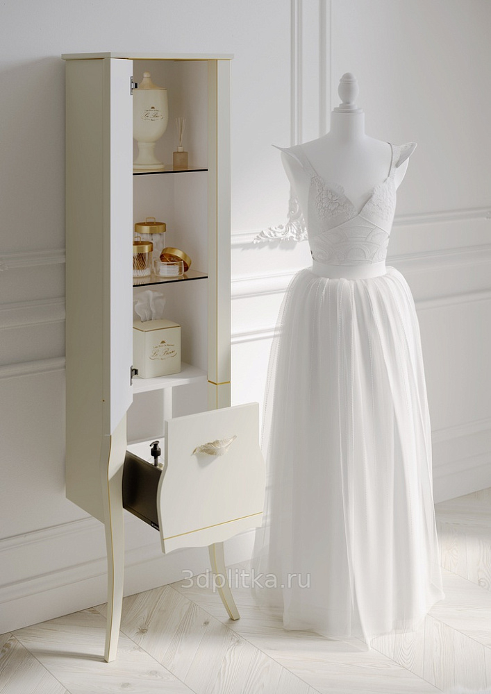 картинка Пенал Borgia слоновая кость BOR0548BG TM Clarberg Aqwella 