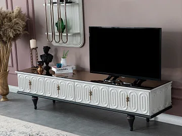 картинка Подставка ТВ Belgrad Wall Unit Lower Side Weltew  являющийся официальным дистрибьютором в России 