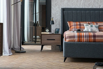 картинка Тумба прикроватная Polo Bedside Table Weltew  являющийся официальным дистрибьютором в России 