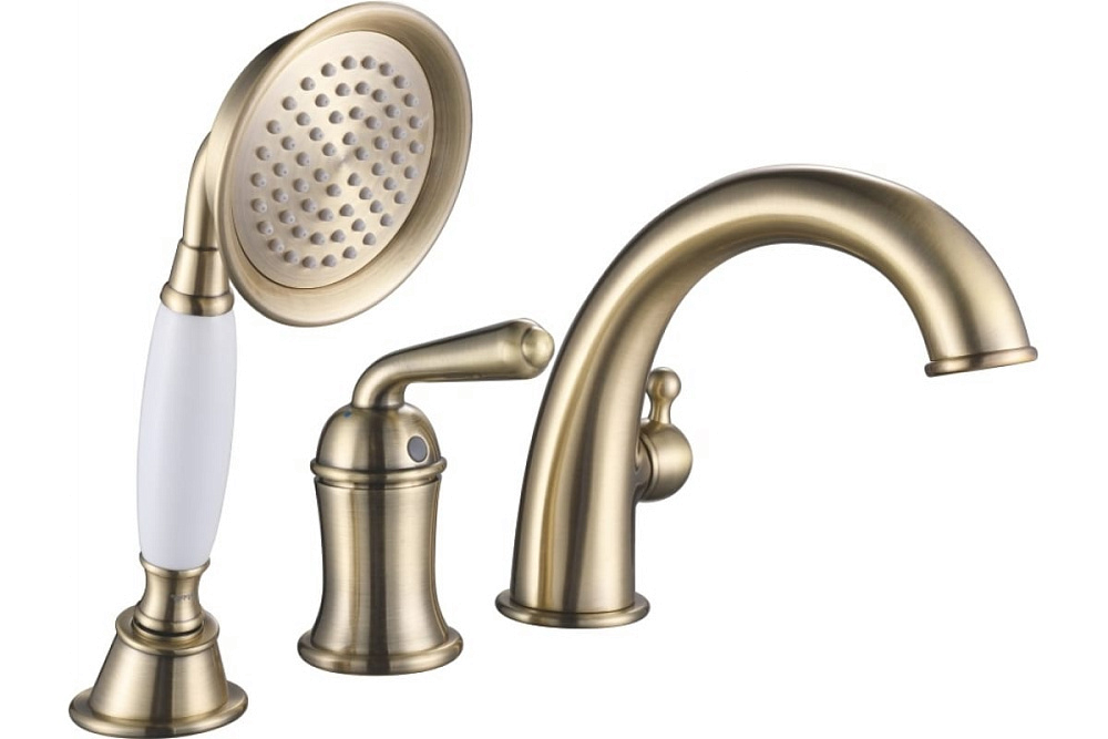 картинка Смеситель для ванны R0212Q 3в1 встроенный Rose 