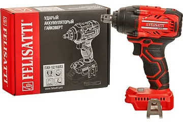 картинка Гайковерт аккумуляторный ударный Li-Ion ГАУ-12/18Л3 Felisatti  являющийся официальным дистрибьютором в России 
