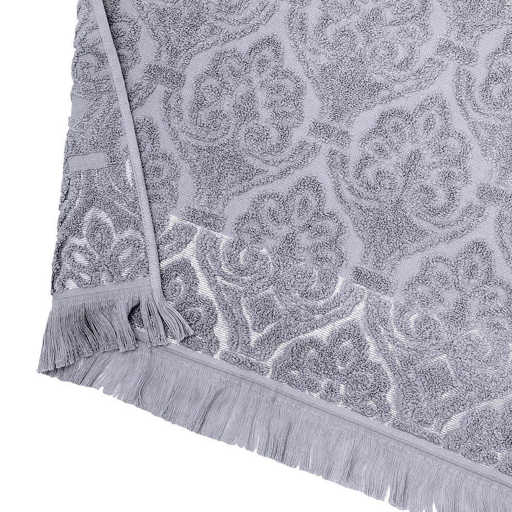 картинка Полотенце Arya жаккард 70*140 Fornalina бежево-серый 