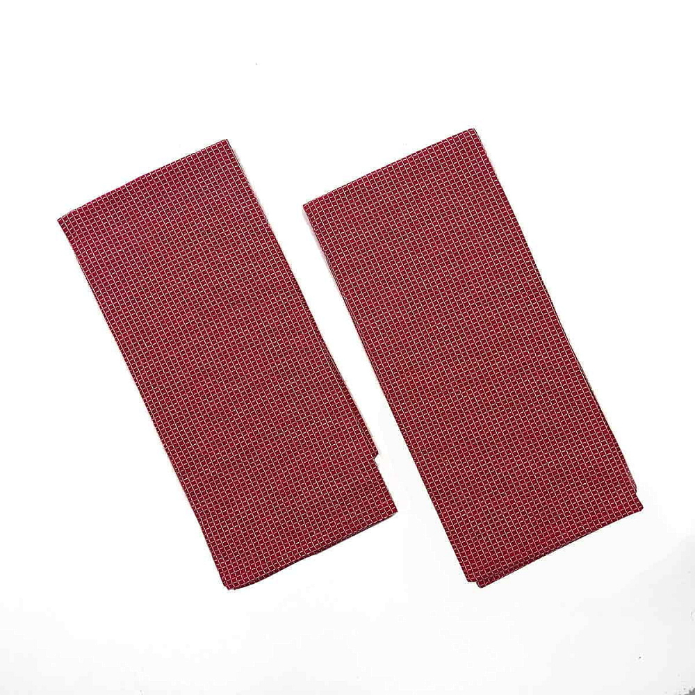 картинка Полотенце кухонное Arya 2 Пр.45*70 Waffle красный 