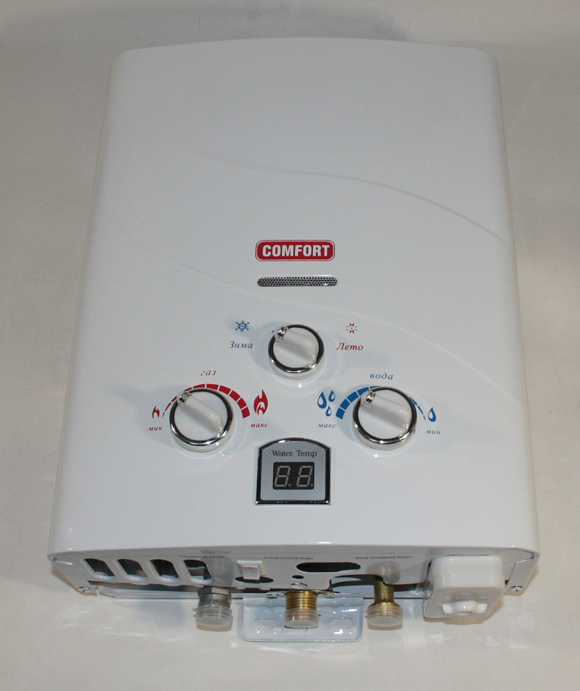 картинка Колонка газовая Comfort 06 B Белая с дисплеем 92658 